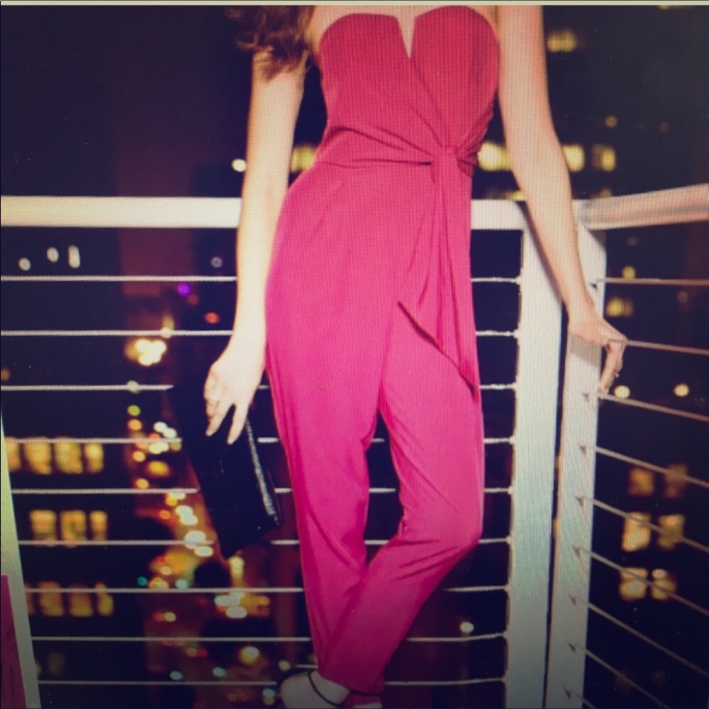 Magenta jumpsuit!